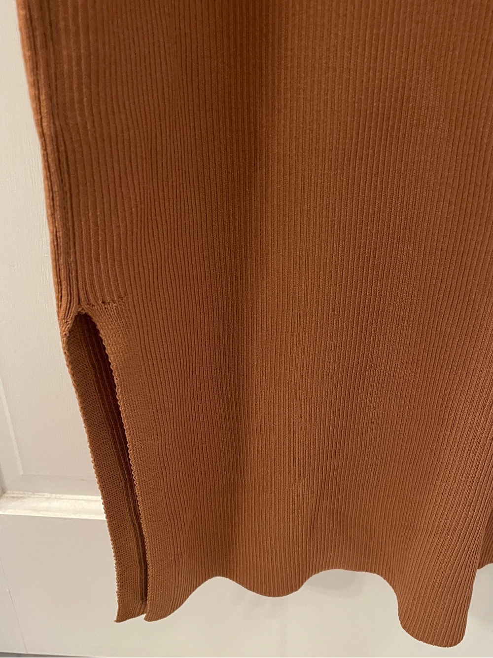 The Drop Women's Yasmin Side-Slit Midi Sweater Tank Dress - Picture 7 of 8